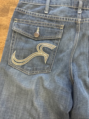 Rock & Republic Neil Jeans Men’s 38X30 Blue Straight Denim Jeans Medium Wash EUC - Picture 7 of 9