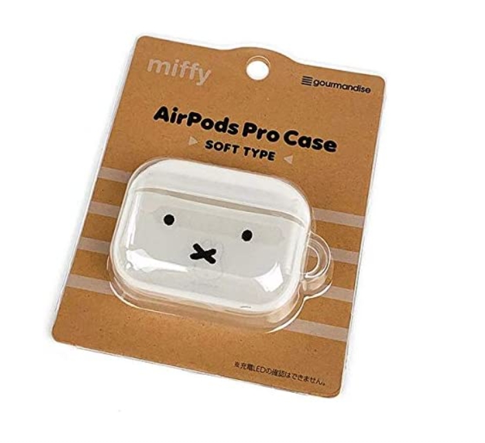 Miffy AirPods Pro cute Soft Case Cover Face TPU cute Earphone