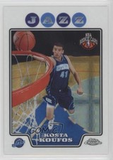 2008-09 Topps Chrome X-Fractor 218/288 Kosta Koufos #202 1e5