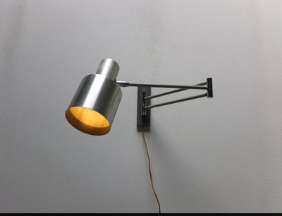 ADJUSTABLE 'HORISONT' WALL LAMP BY JO HAMMERBORG FOR FOG & MØRUP, 1960S