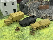 28mm WW2 German Military vehicle Pack 3 Bolt Action