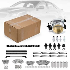 For LS1 LS2 LS High Profile 92mm Intake Manifold w/ Fuel Rail + Throttle Body