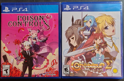 Poison Control & Croixleur Sigma PS4 Lot *Please Read Description*