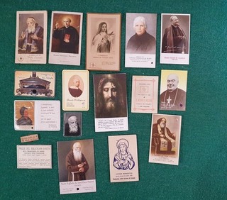 LOT 17 OF SAINTS WITH RELICS ALL DIFFERENT