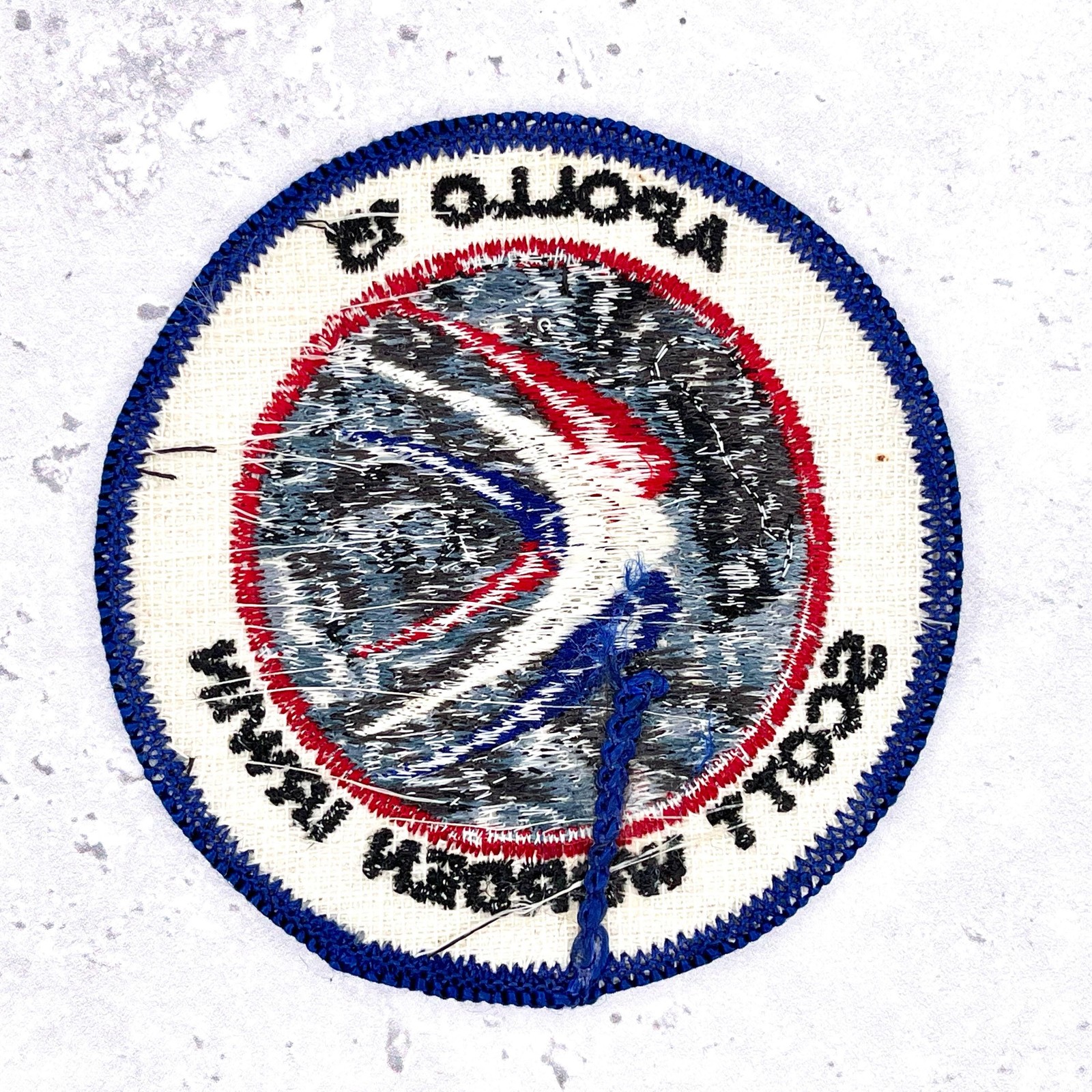 Vintage Apollo 15 Patch • 70s NASA Space Mission Astronaut • 3" Sew-on Badge