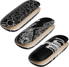 Eyeglasses Case, Hard Shell Protective Case for Glasses, Unisex for Women Men