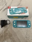 Nintendo Switch Lite Turquoise Blue, With Original Box And Charger