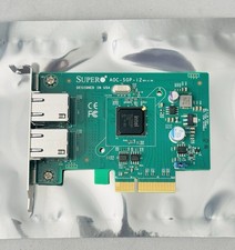 Supermicro AOC-SGP-I2 Dual-Port PCIe Gigabit Ethernet Controller Card