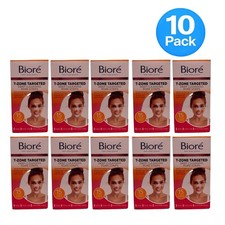Biore T-Zone Deep Cleansing Pore Strips 15 Ct 10 Pack New