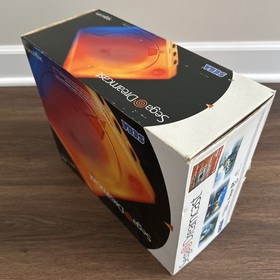 SEGA Dreamcast Launch Edition Home Console - White Box Console Controller Cables