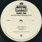 Prince Paul Ft. De La Soul – More Than U Know (Tommy Boy) 1998 promo 12"