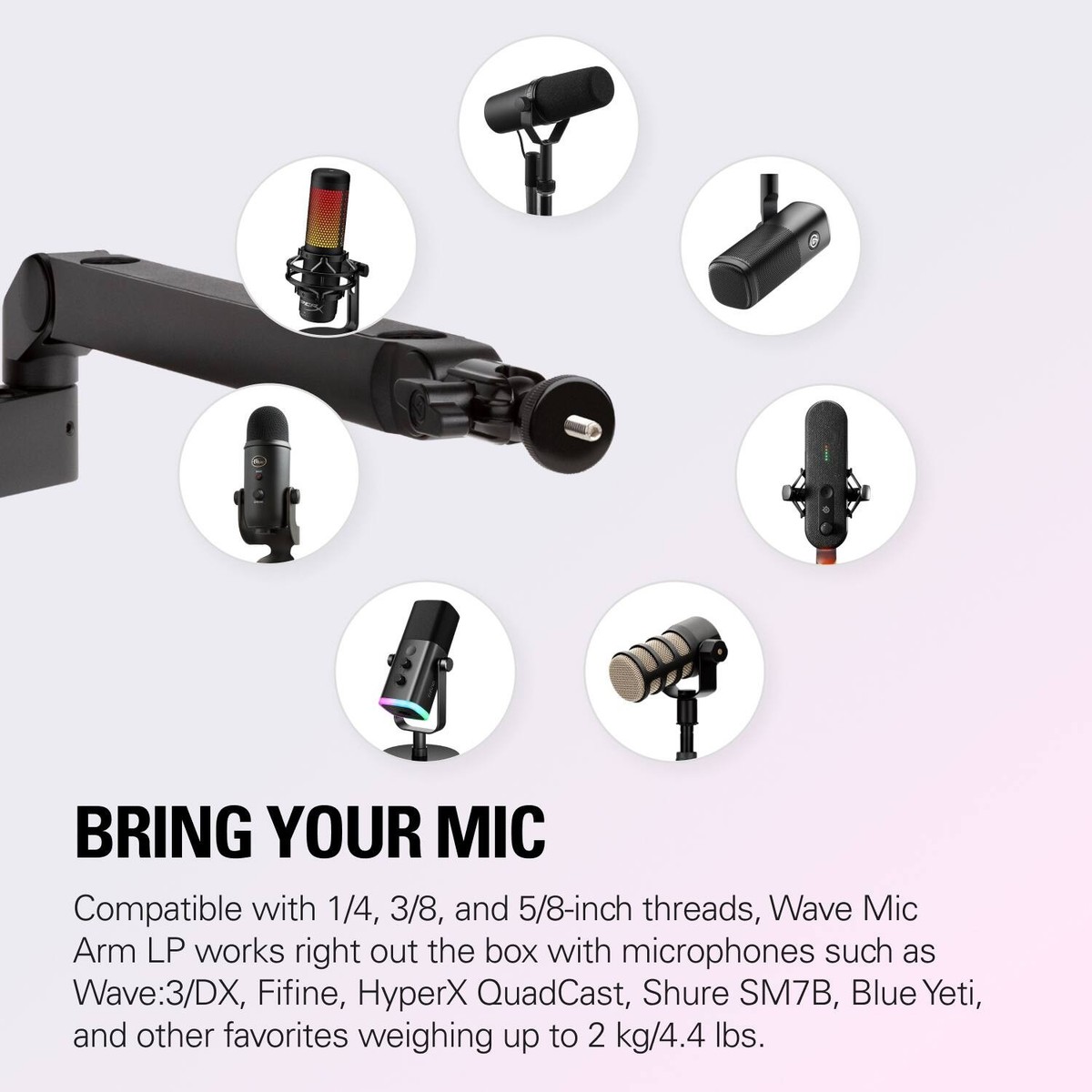 elgato WAVE MIC ARM LP 訳あり Amazon.com: Elgato Wave Microphone Arm LP - Premium Low