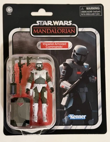 Star Wars The Mandalorian Imperial Armored Commando Figure Authentic Action