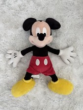 Disney Parks Authentic Original Mickey Mouse Plush 16  Pre-Owned Stuffed Toy