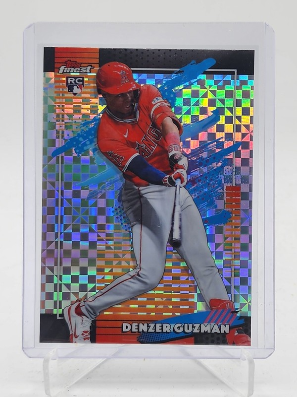 DENZER GUZMAN 2026 TOPPS FINEST UNCOMMON ROOKIE X-FRACTOR #133 ANGELS Q3967