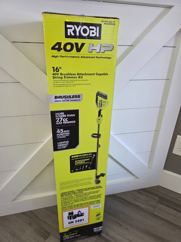 Ryobi Battery Powered Weed Trimmer