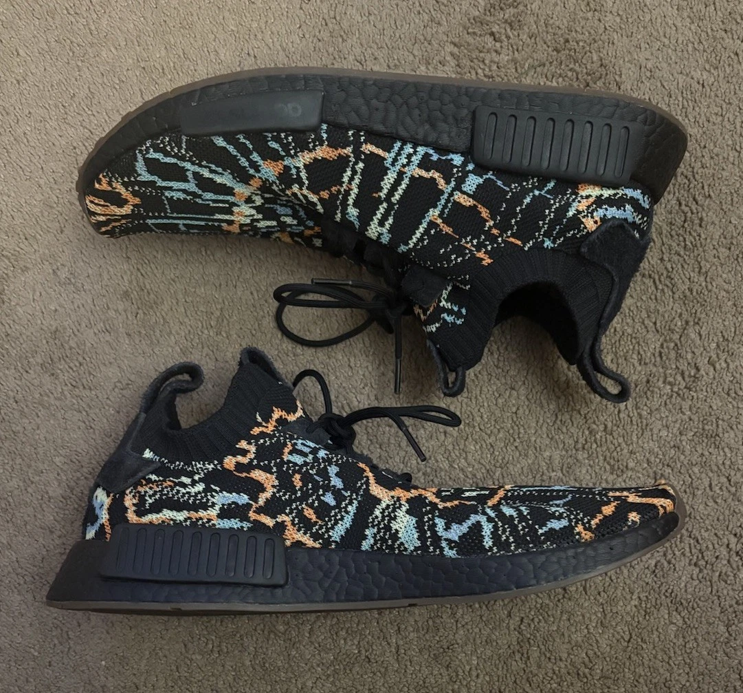 adidas NMD R1 Primeknit Black Glitch 2021 for Sale | Authenticity  Guaranteed | eBay
