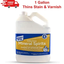 GKSP94214 Odorless Mineral Spirits, 1 Gal, Thins Stain & Varnish, Cleans Brushes