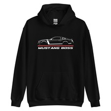 Premium Hoodie For Mustang Boss 33.952 2013 Car Owners Birthday Gift