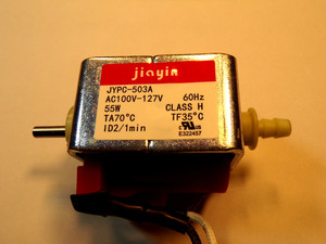 JIAYIN JYPC-503A AC 100V - 127V 60W Electromagnetic Solenoid Water Pump 55W RARE