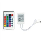 LED Strip Light RGB Control Box + 24 keys IR Remote Controller For 3528 5050 12V