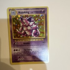 Pokémon Nidoking 45/108 Evolutions Holo Rare Reverse Holo 150 HP Stage 2
