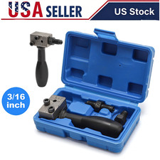 Universal Handheld Car Brake Line Flaring Tool Kit 316 Double Flare Storage