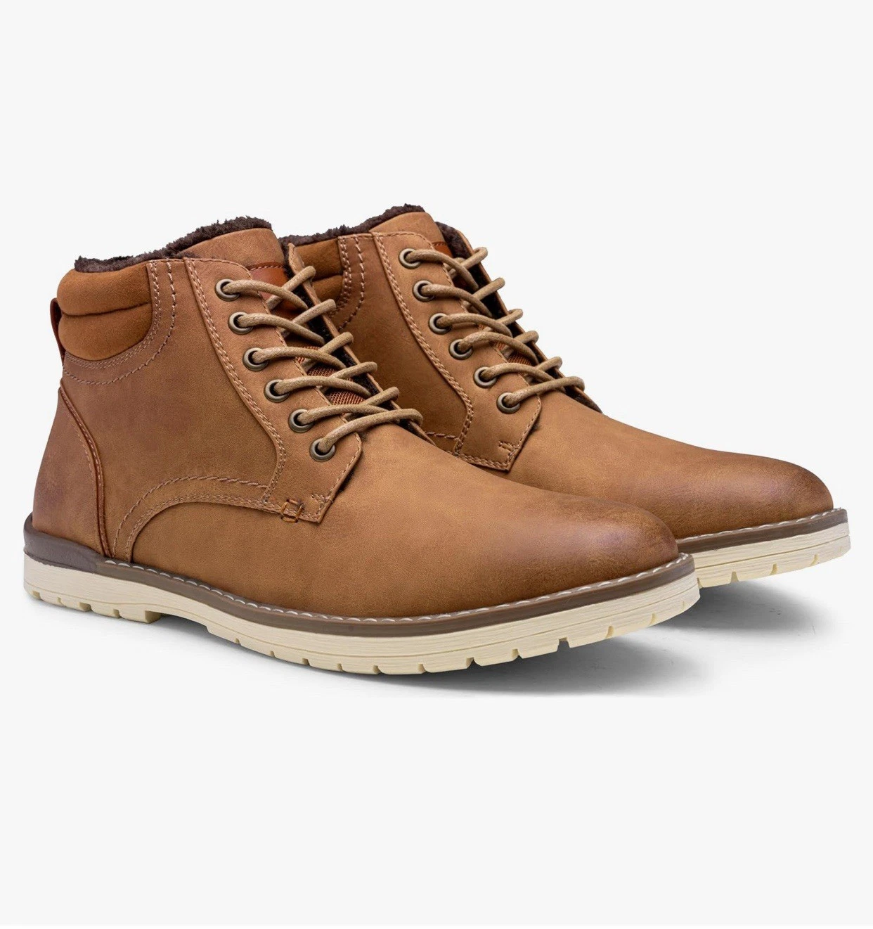 Vostey Chukka Boots Mens Size 8 Casual Hiking Boots Waterproof Shoes