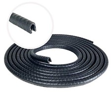 Edge Trim Black Small, Fits 1/8 inch 3 mm Edge - Length 3.05 M 10 Feet