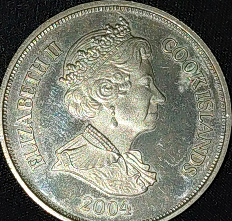 Cook Islands 2004 One Dollar D-Day Landing Commemorative Copper-Nickel Coin