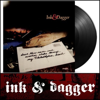 INK & DAGGER Drive This Seven Inch Wooden Stake LP Black Vinyl 50 SEALED-Flagman