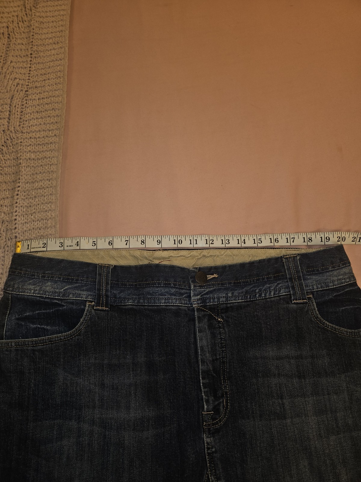 Women's Denim Maxi Patchwork Raw Hem Reconstructe… - image 3