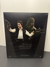 Hot Toys Han Solo and Chewbacca 1 6 Exclusive- 902268 Star Wars