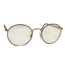 Vintage Mirari for Luxottica 5520 4066 Gold Ornate Round Eyeglasses Frames Italy