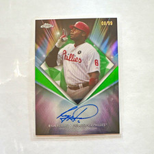 Ryan Howard Chrome 2026 Diamond /99 #75D Auto