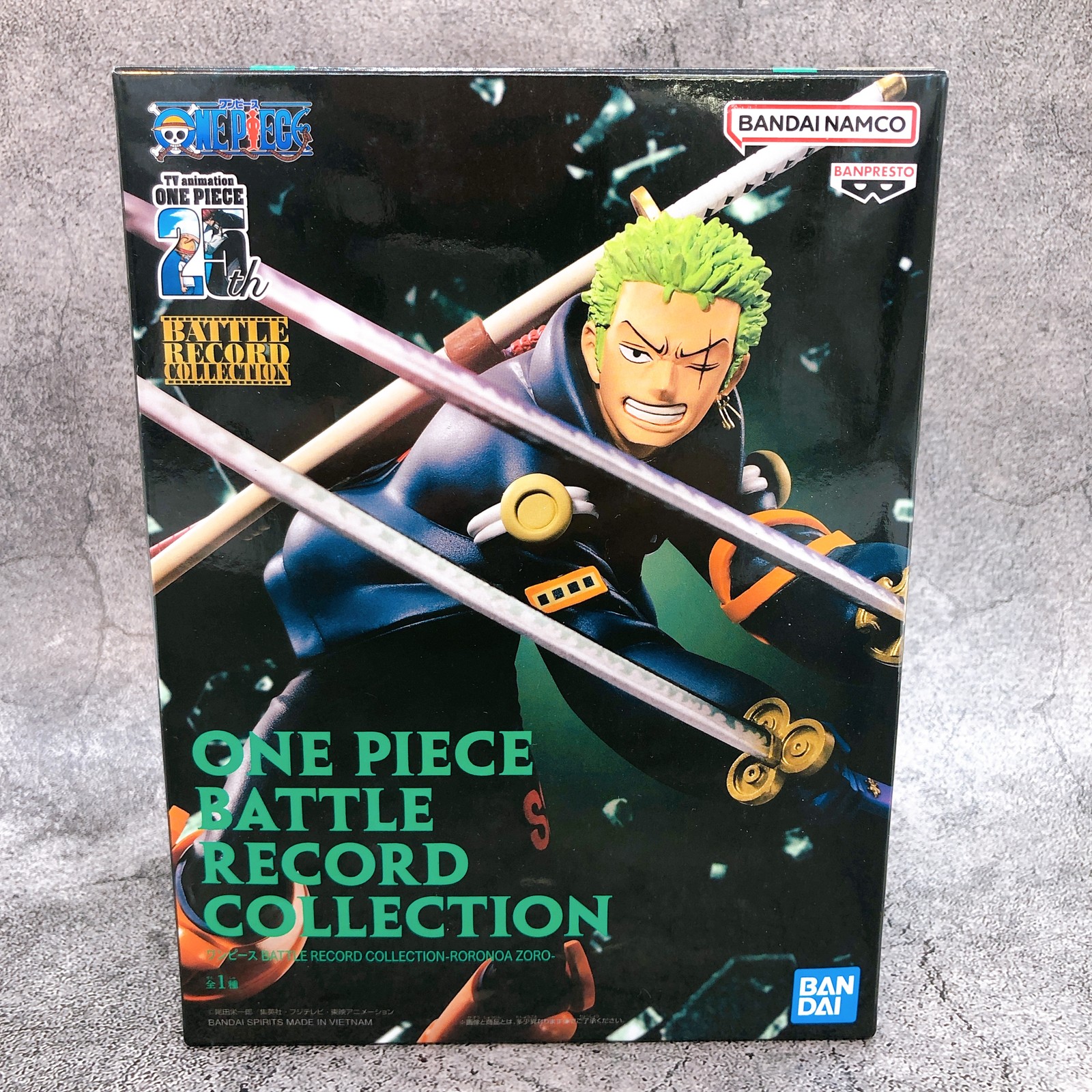 ONE PIECE Roronoa Zoro Egghead Arc BATTLE RECORD COLLECTION Figure BANPRESTO