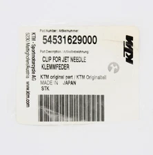 KTM Husqvarna Jet Needle Clip QTY 2 for Keihin Carburetors 54531629000 QTY