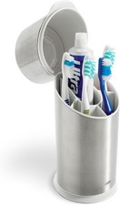OXO Good Grips Stainless Steel Toothbrush Organizer 9.75 Inch