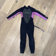 O'Neill Childs Full Wetsuit Kids Size 4 Reactor 3/2 mm pink youth