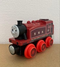 Mattel Rosie Thomas Friends Wooden Railway Set Toy Collectible Authentic 15