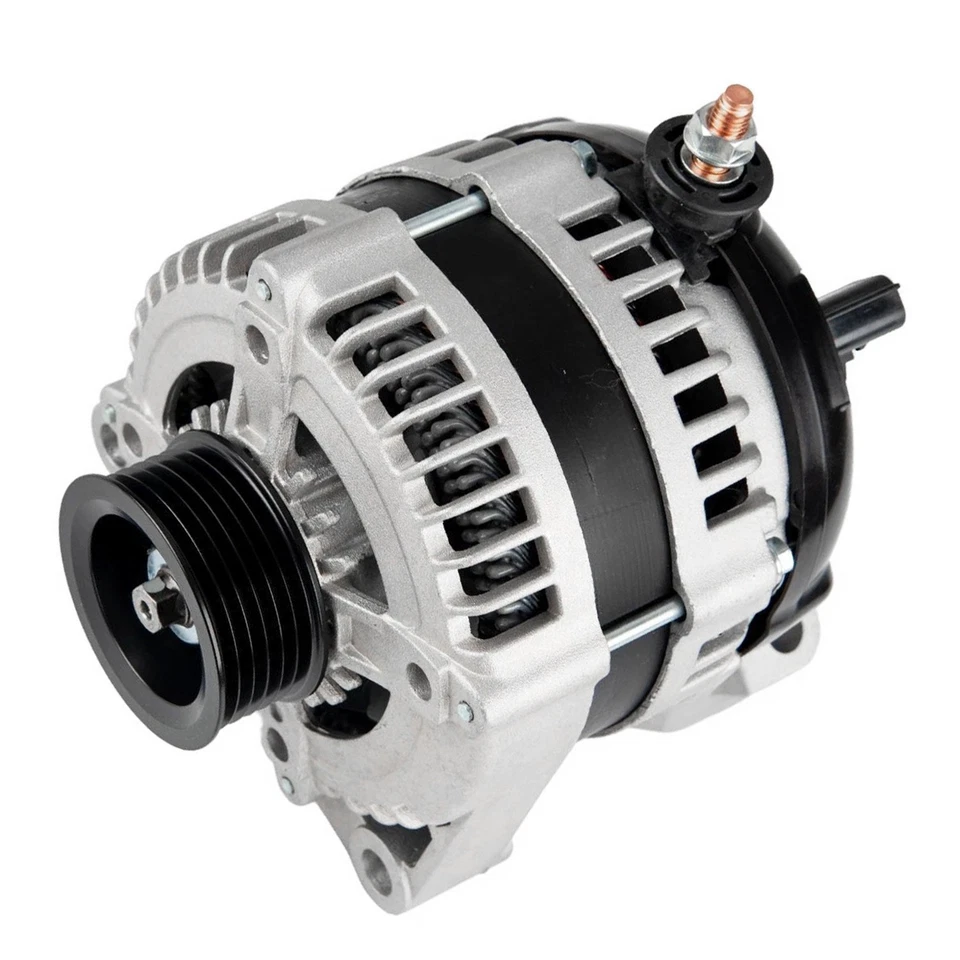 Alternator for Chrysler Voyager Dodge Caravan 160A 14V 6-Groove Decoupler Pulley - Image 4 of 4