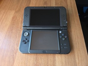 New Nintendo 3DS XL LL Metallic Black Console Japan Region Tested US SELLER