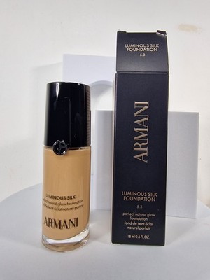 Giorgio Armani Luminous Silk Foundation 18ml Farbton 5,3 Neu in OVP  Original