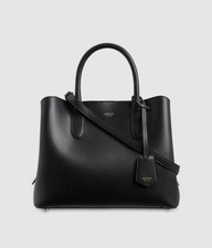 Oroton Muse Small Three Pocket Day Bag Black ...