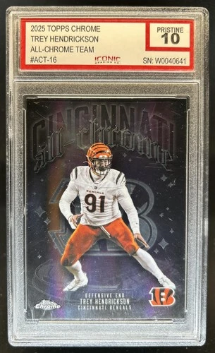 2025 Topps Chrome Trey Hendrickson Base (RAW)
