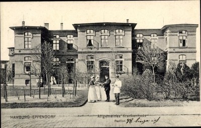 Ak Hamburg Nord Eppendorf, Allgemeines Krankenhaus - 4295937