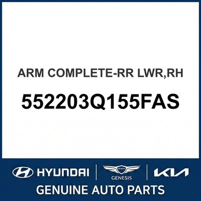 2011-2013 Kia Optima Arm Komplett-Hinten Unten OEM Neu 552203Q155FAS