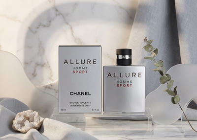 箱付き！CHANEL ALLURE HOMME オードトワレ EDT 100ml Chanel Allure Homme Sport Eau De Toilette 3.4 oz 100 ml Men's