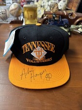 Tennessee Volunteers Hat Signed By Alvin Harper