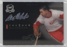 2023 Upper Deck The Cup Show Black Legends Alex Delvecchio #SB-AD Auto HOF 19fe